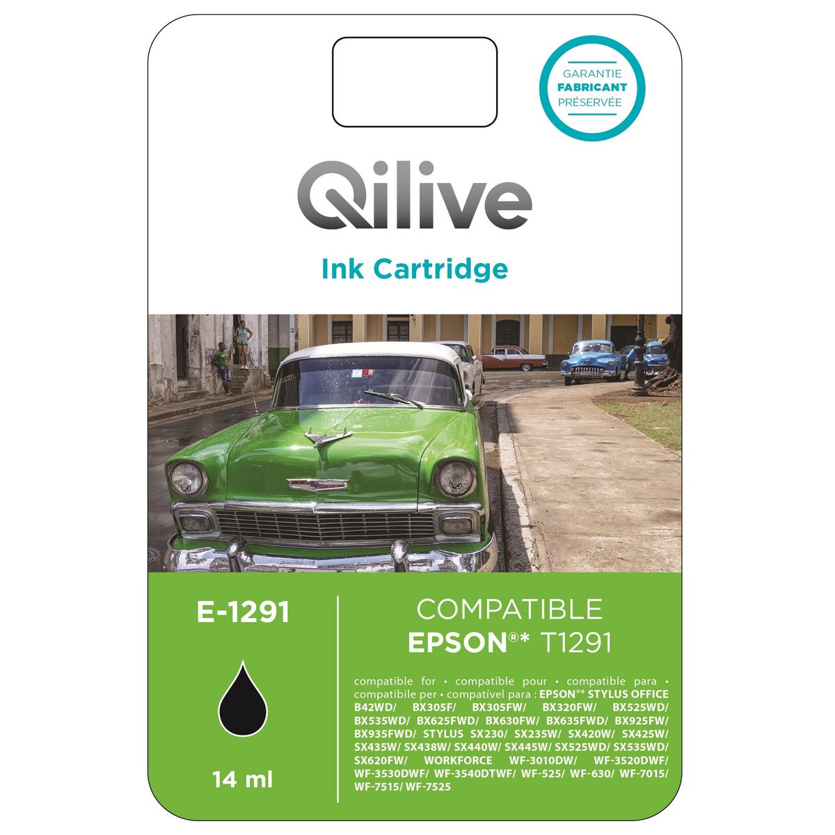 QILIVE Cartouche Noir E-1291