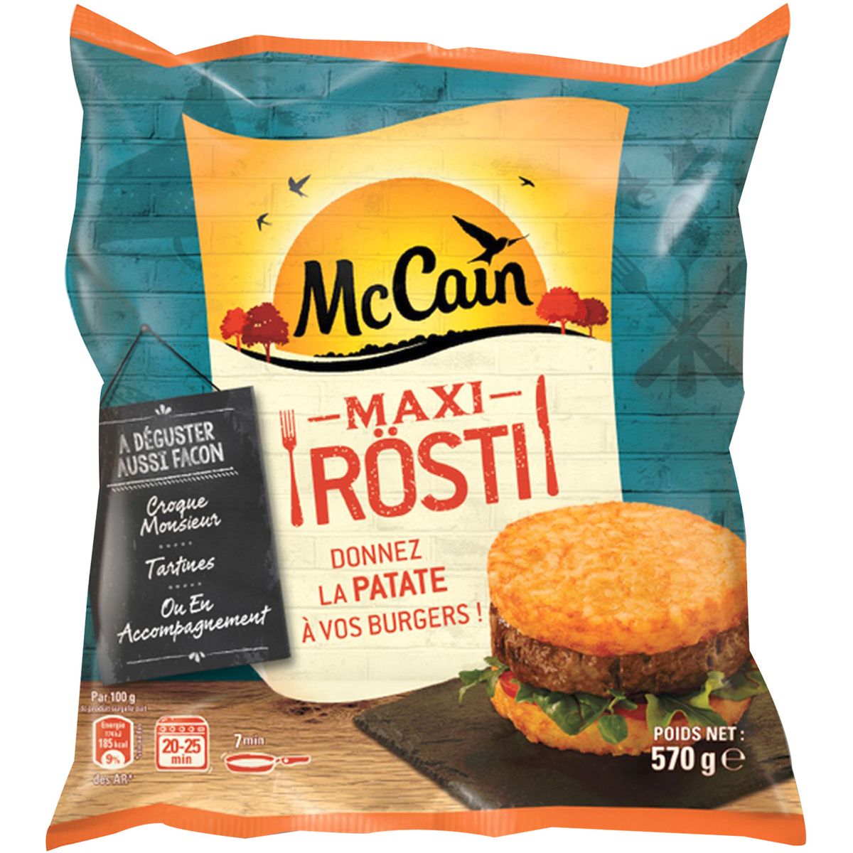 MC CAIN Mc Cain maxi rösti 570g