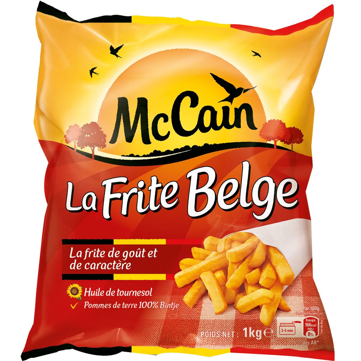 MC CAIN Mc Cain Frites belge 1kg 1kg