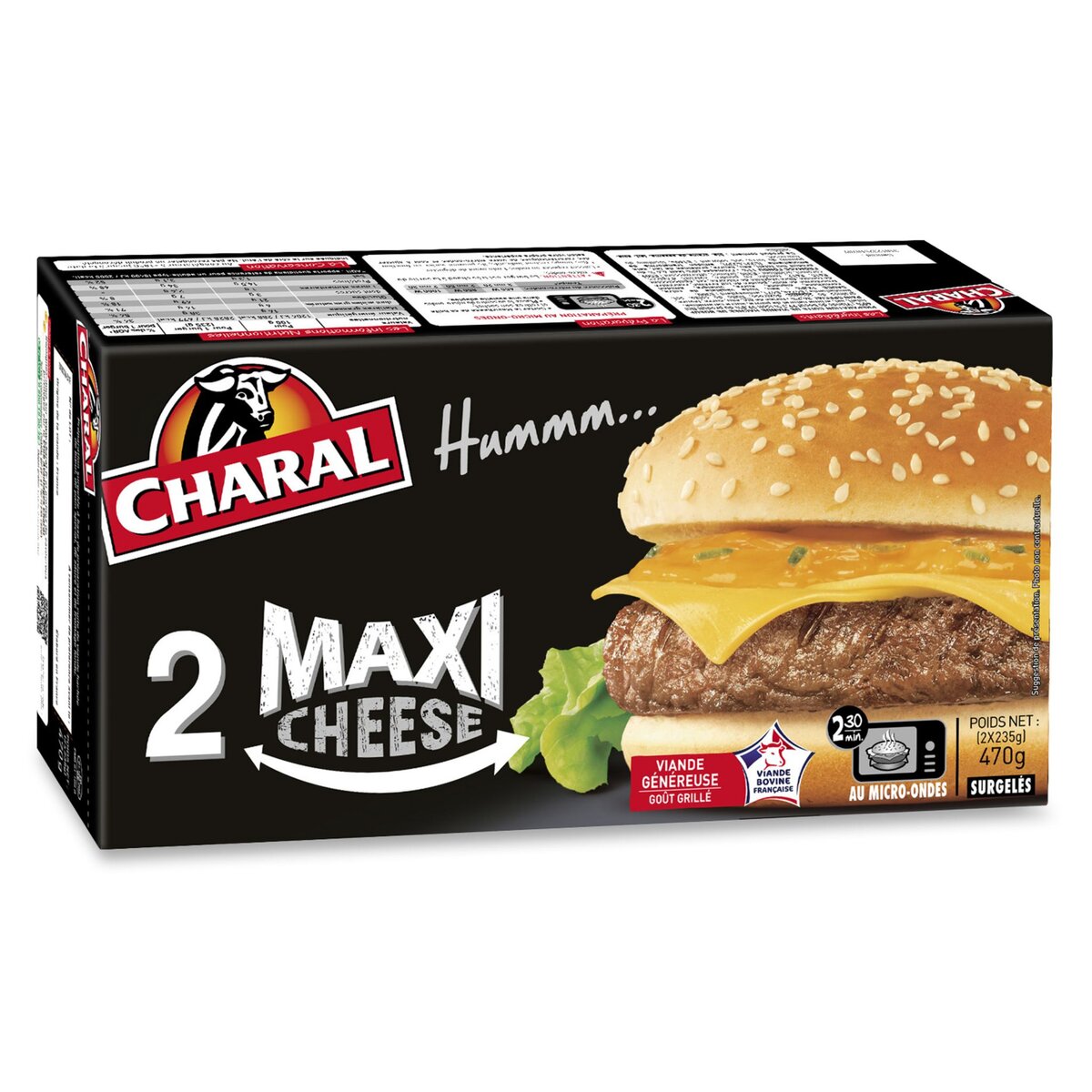 CHARAL Charal Maxi cheese x2 -470g