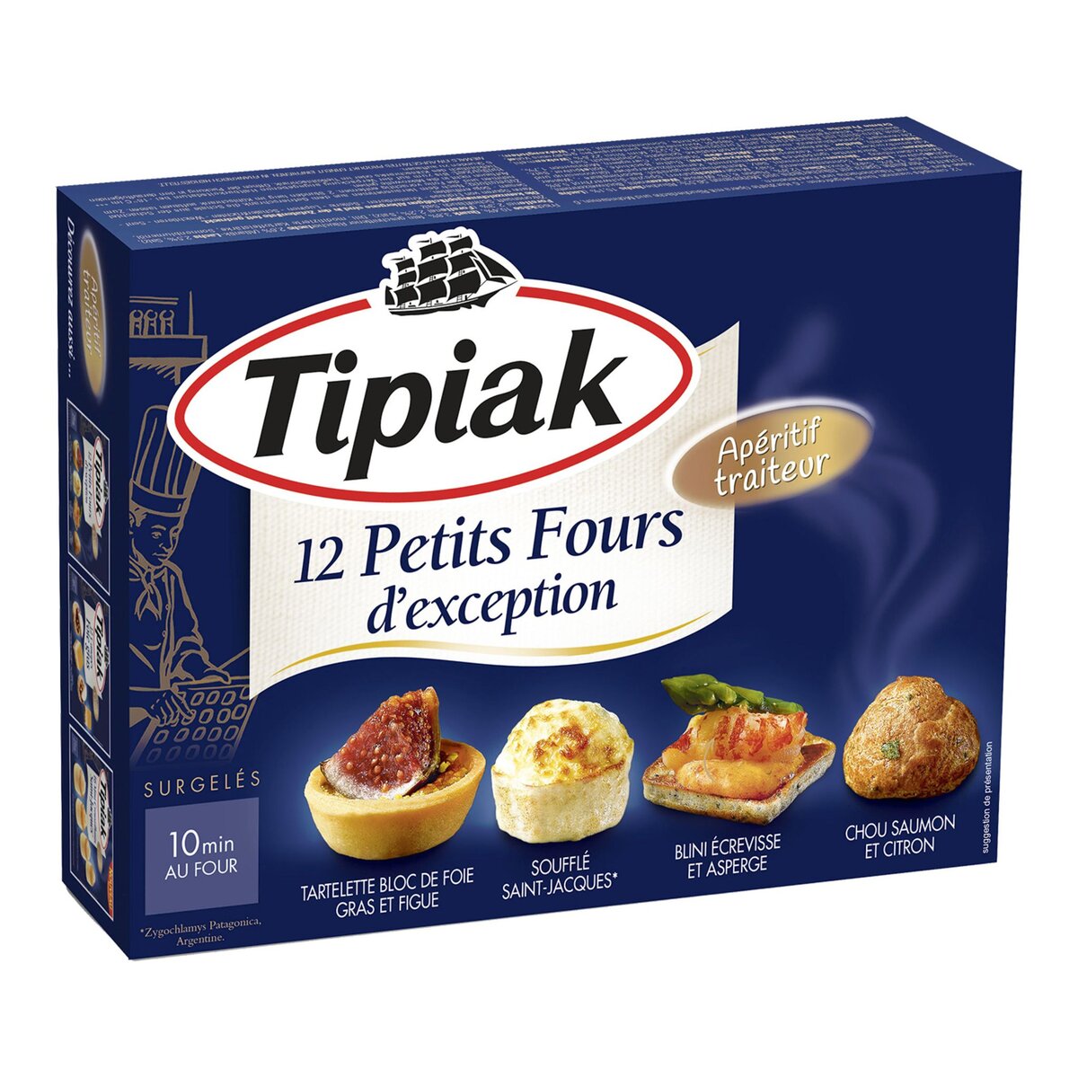 TIPIAK Tipiak petit four exception x12 -100g