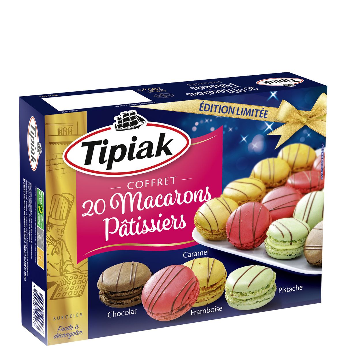 TIPIAK Tipiak macarons pâtissiers x20 -200g