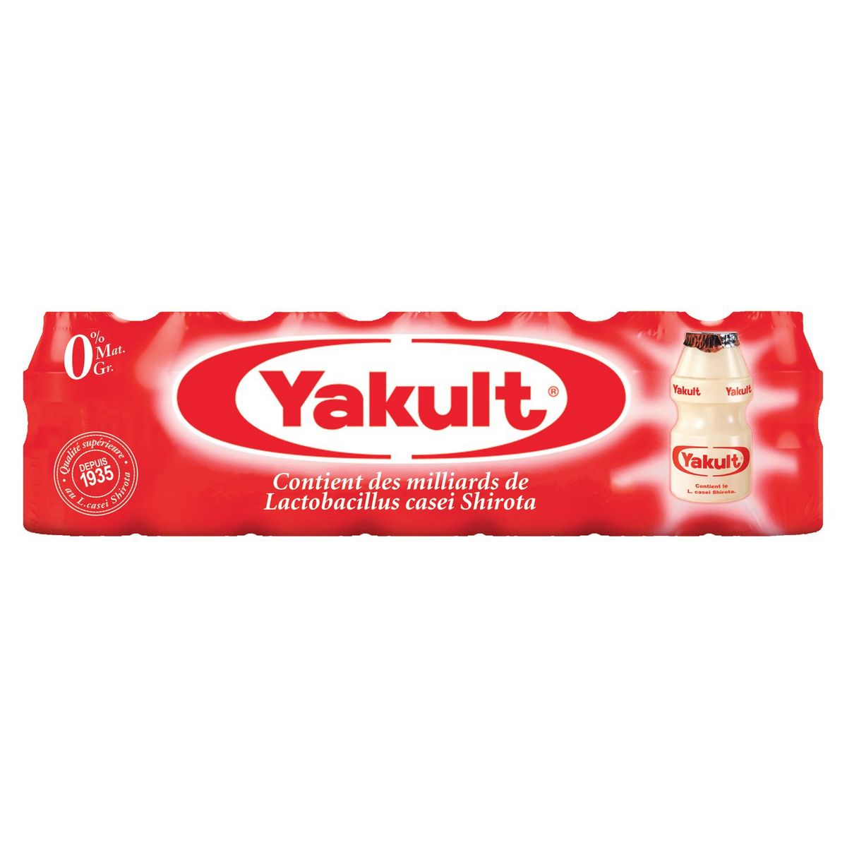 YAKULT Yakult boisson lactée fermentée 7x65g 7x65g 7x65g
