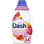 DASH Dash lessive diluée coquelicot 34 lavages 1,87l