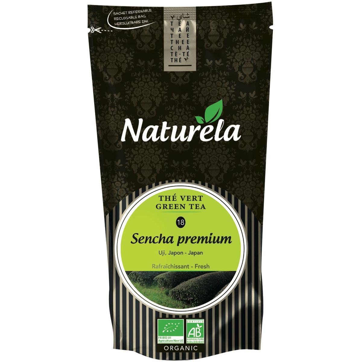 NATURELA Naturela bio thé vert sencha premium Japon 80g