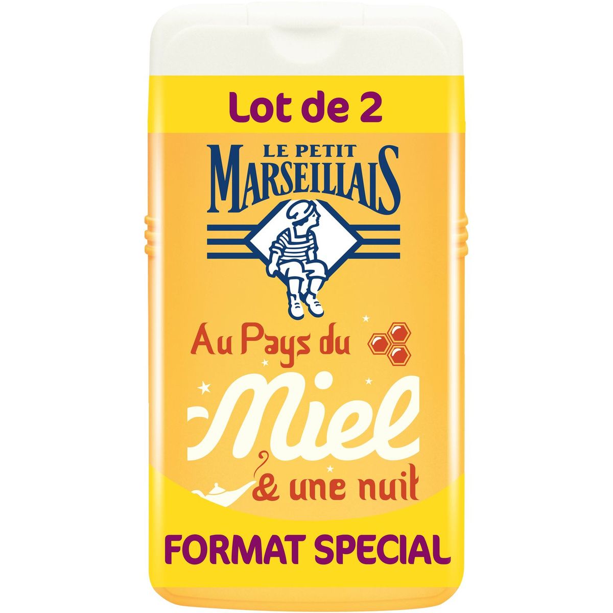LE PETIT MARSEILLAIS Le Petit Marseillais gel douche au miel 2x250ml