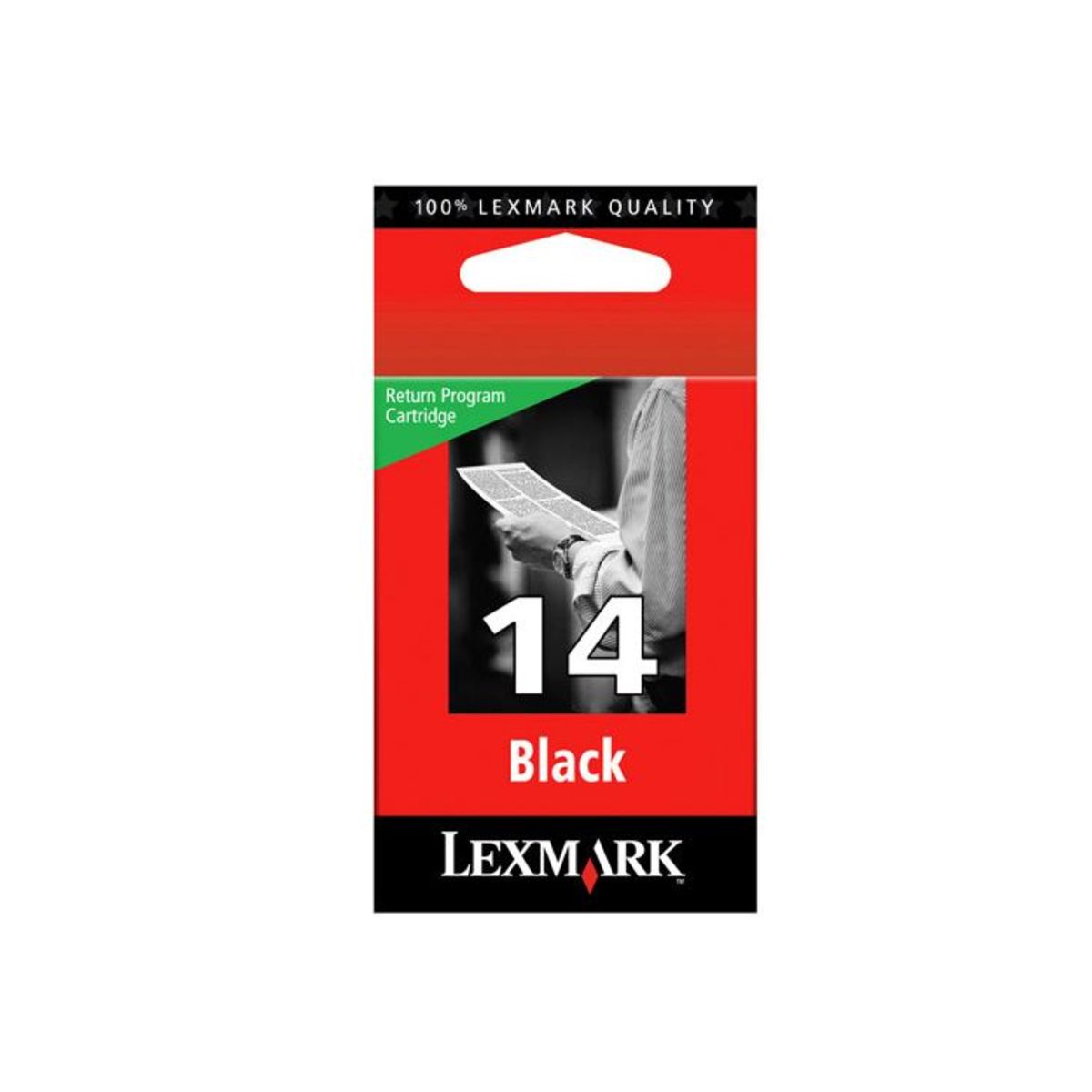 LEXMARK Cartouche CARTOUCHE LR NO14 NOIR