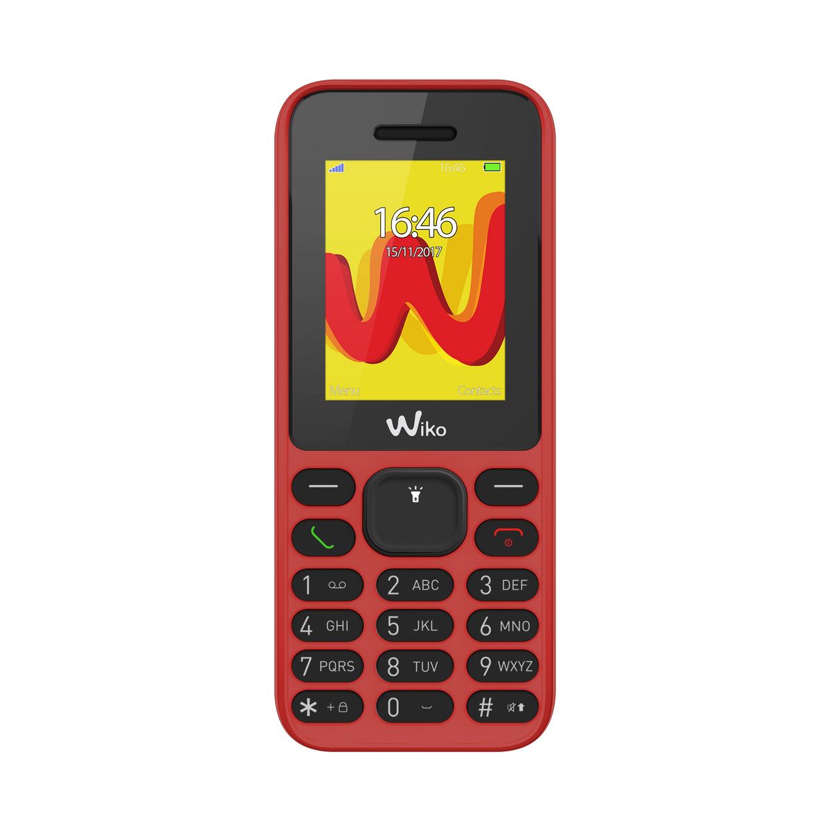 WIKO WIKO - Téléphone mobile - Lubi5 - Rouge - Double SIM