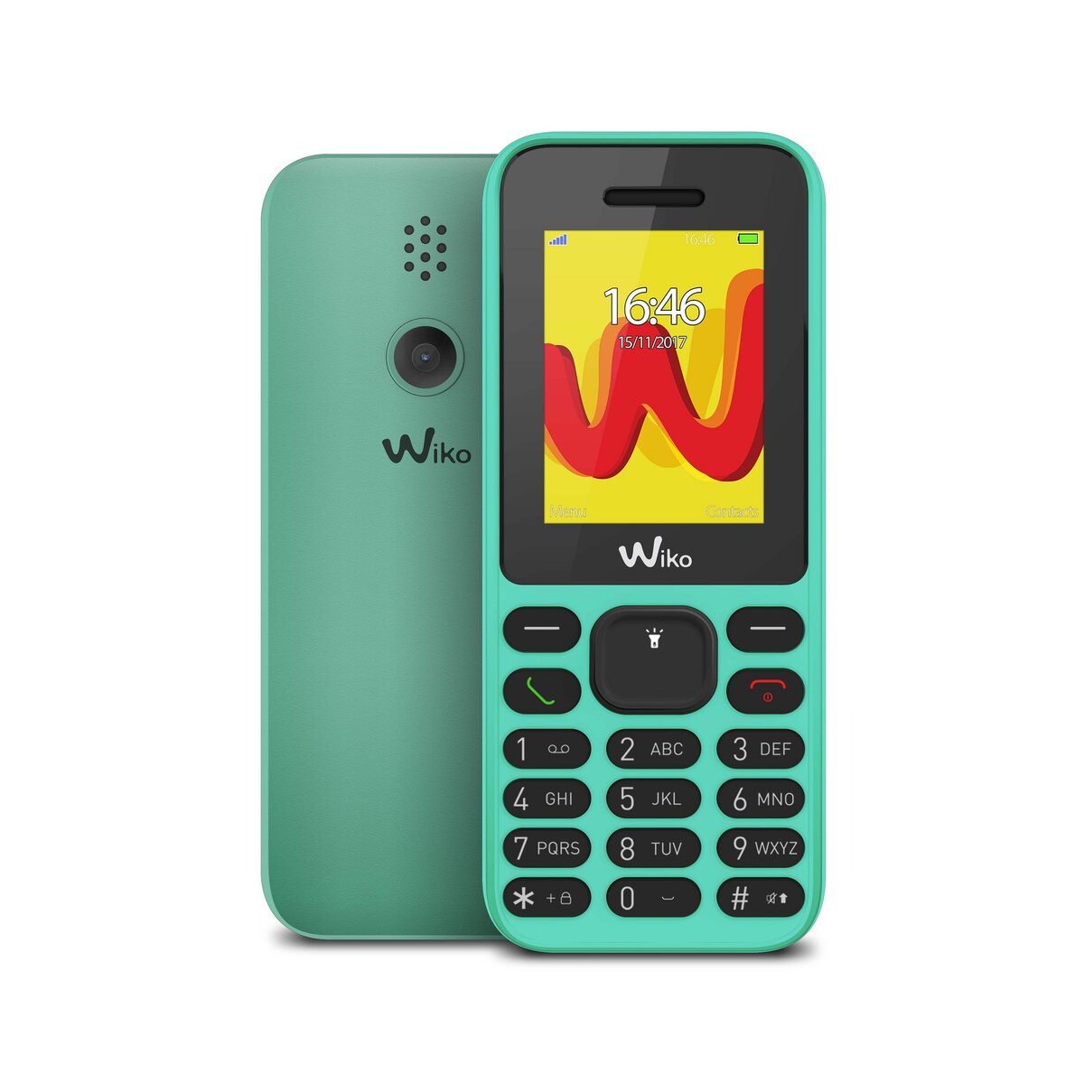 WIKO WIKO - Téléphone mobile - Lubi5 - Vert - Double SIM