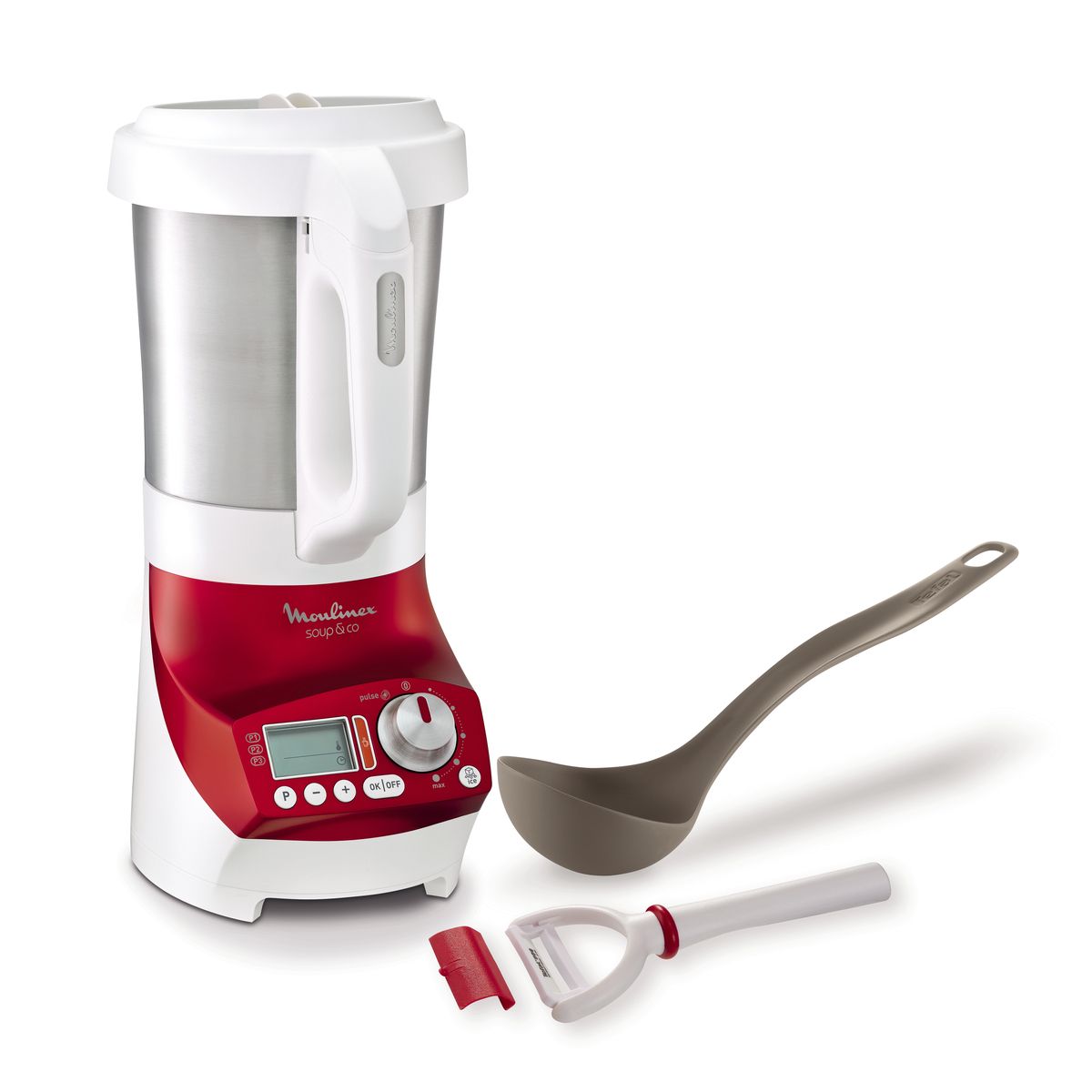MOULINEX Blender chauffant Soup&Co LM907110