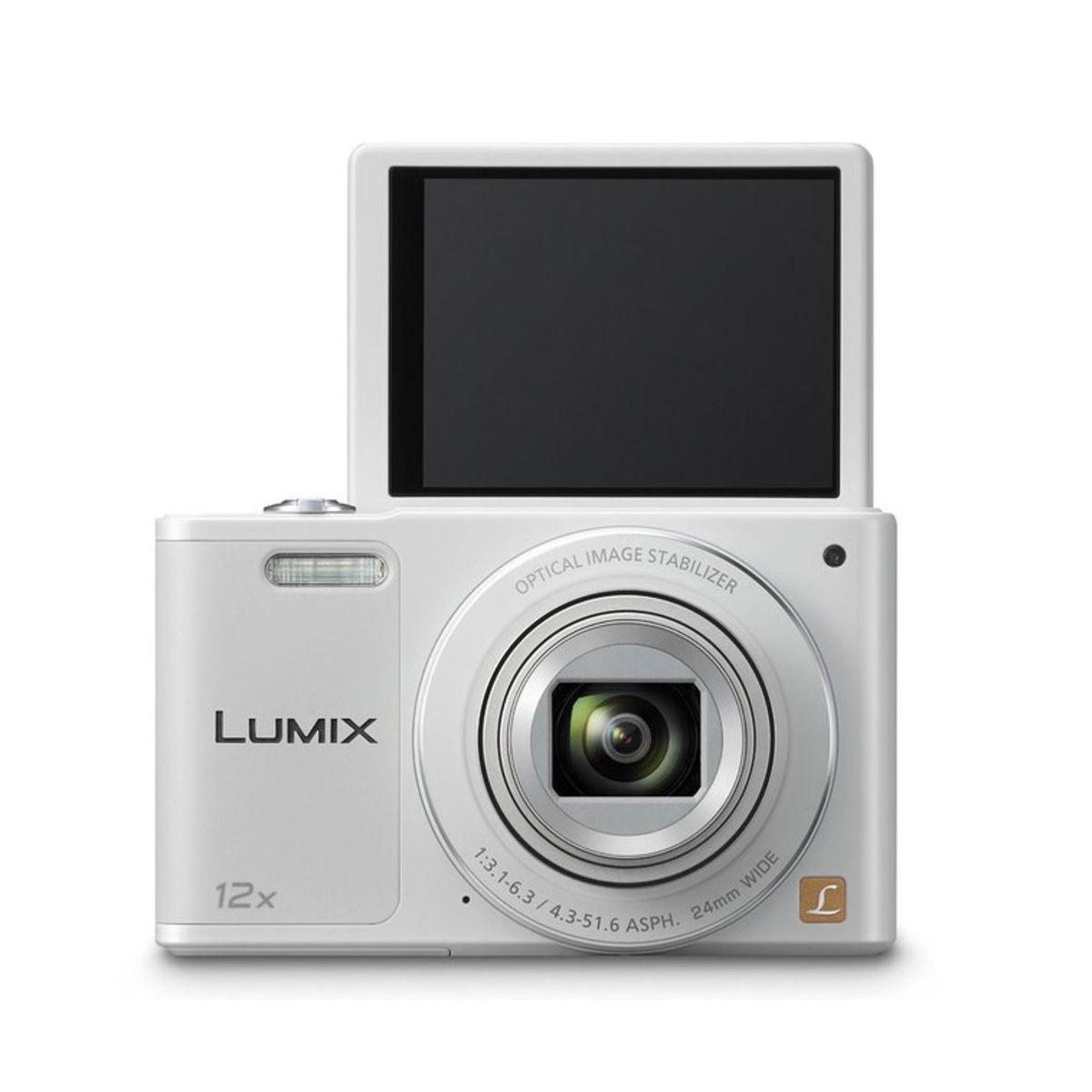 PANASONIC Appareil Photo Compact - DMC-SZ10 - Blanc + Objectif 4.3-51.6 mm