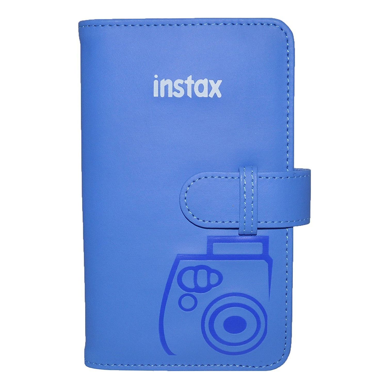 Album Photo 160 Poches Pour Films Fujifilm Instax Mini Et Autres Appareils Instantanés - Format 3 Pouces - Bleu
