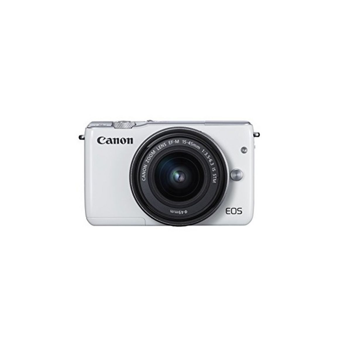 CANON Appareil Photo Hybride - EOS M10 - Blanc + Objectif 15-45 mm