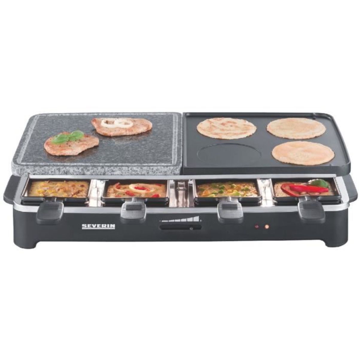 SEVERIN Raclette multifonction RG 2341, 8 convives
