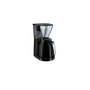 MELITTA Cafetière isotherme Easy Top Therm Noir Inox