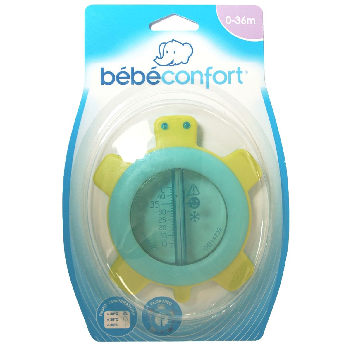 BEBE CONFORT Bebe confort Thermomètre de bain tortue 0-36 mois x1