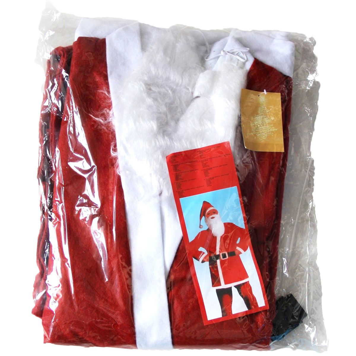 Costume de père noël en 5 pièces x1 1 pièce