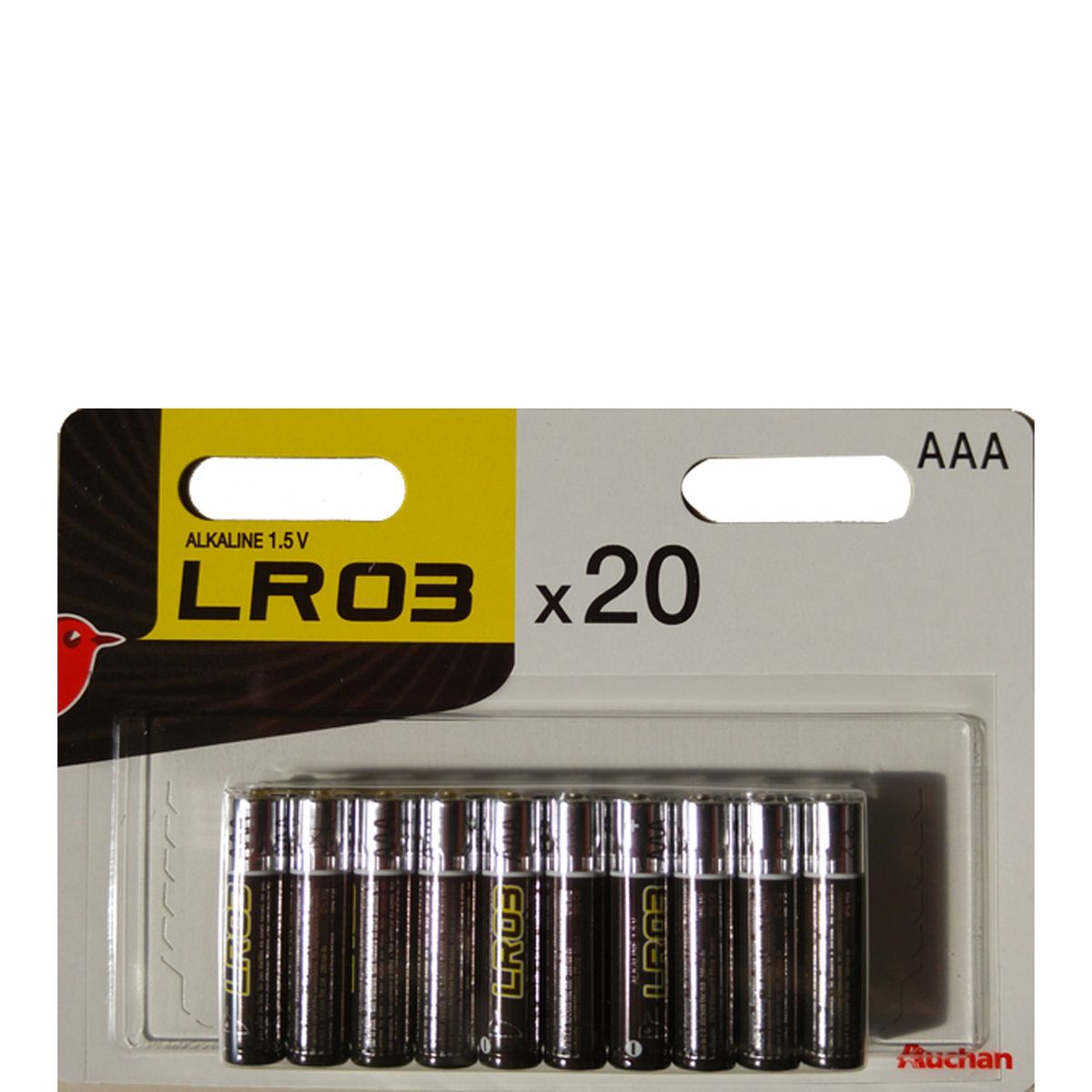 AUCHAN Auchan pile classic lr3 x20