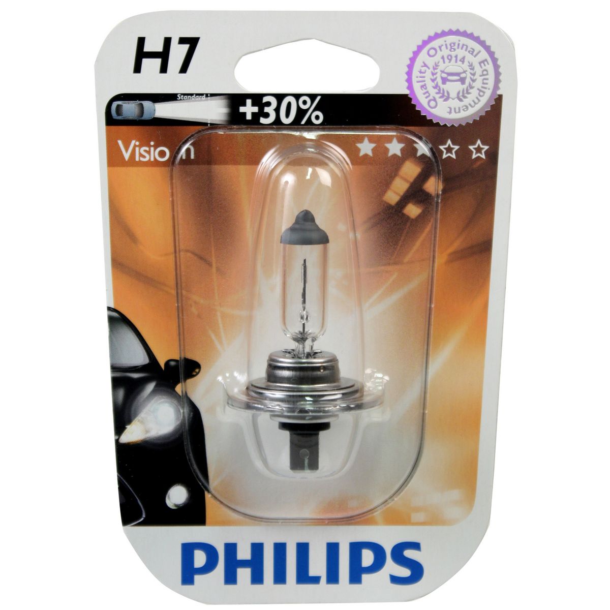 PHILIPS Philips Ampoule auto premium h7 12v 55w x1 1 pièce