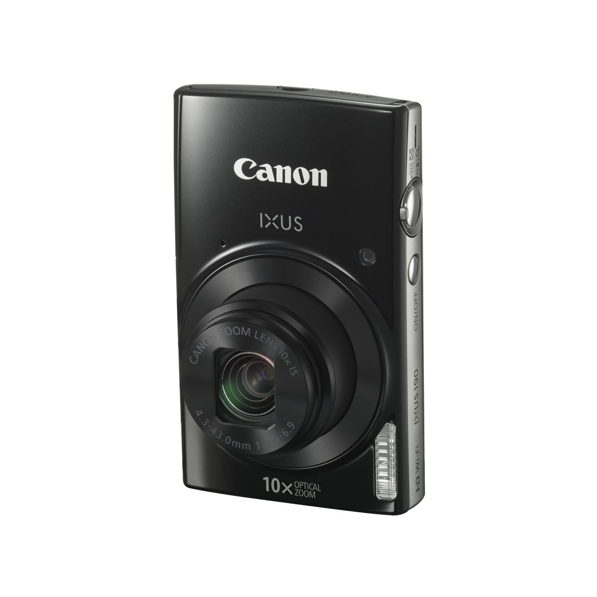 CANON Appareil Photo Compact - IXUS 190 - Noir - Objectif 4.3-43 mm