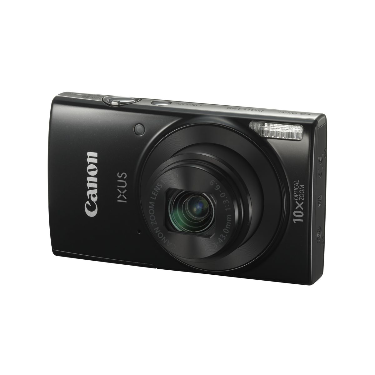CANON Appareil Photo Compact - IXUS 190 - Noir - Objectif 4.3-43 mm