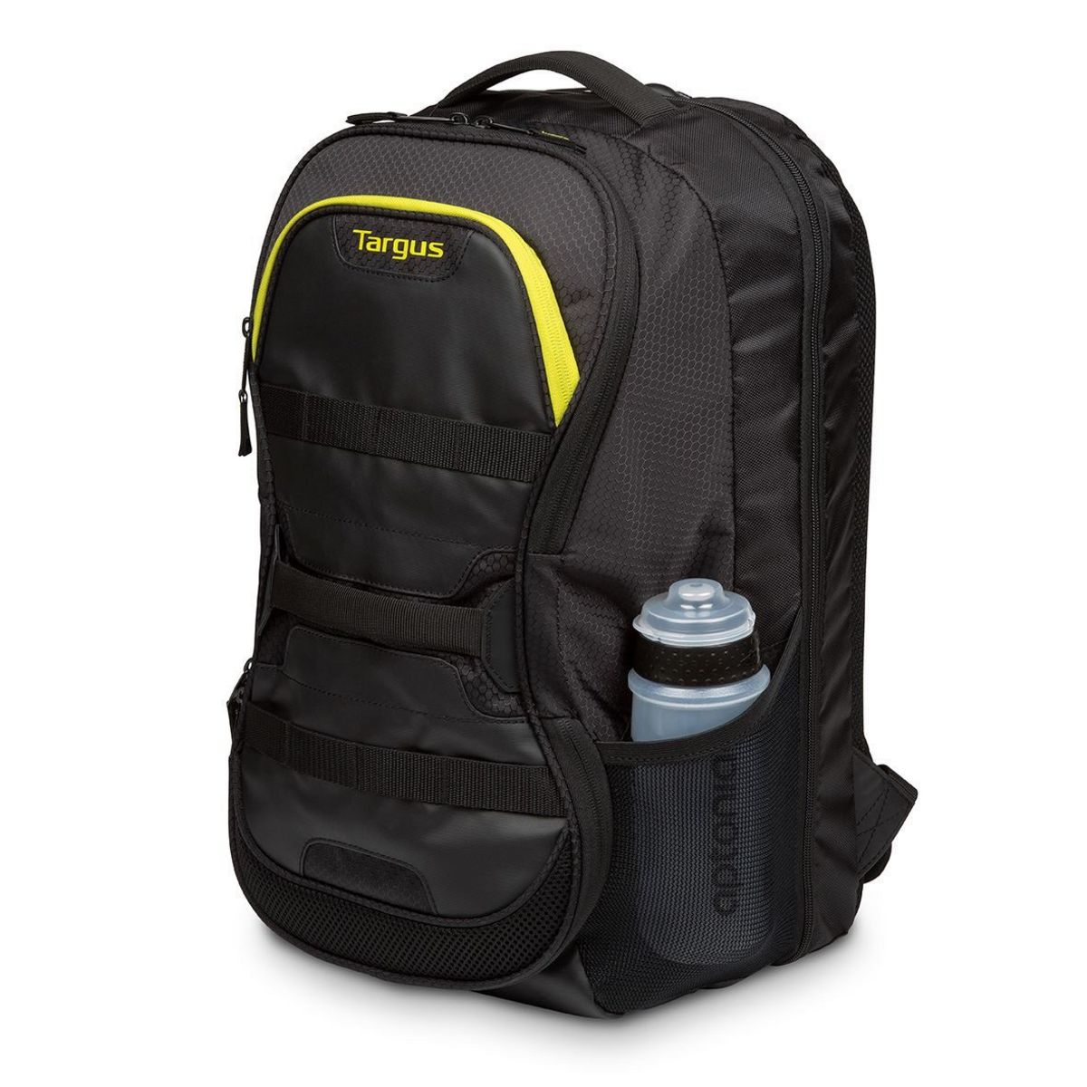 TARGUS Sac à dos Work + Play pour multisports et ordinateur portable jusque 15.6" - Noir et jaune