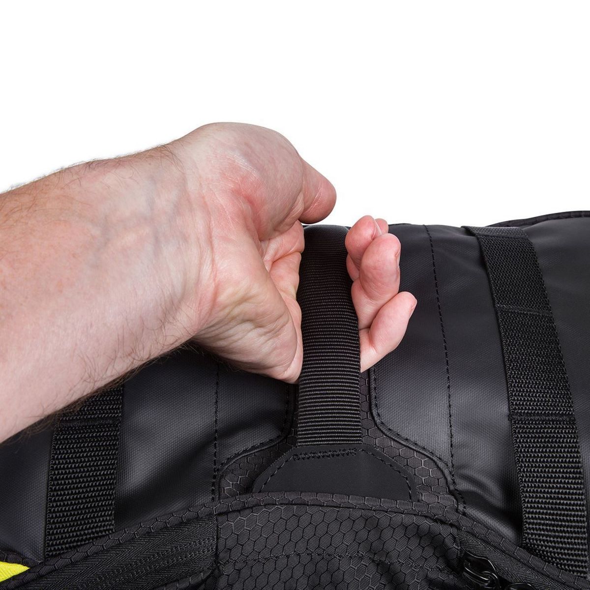 TARGUS Sac à dos Work + Play pour multisports et ordinateur portable jusque 15.6" - Noir et jaune