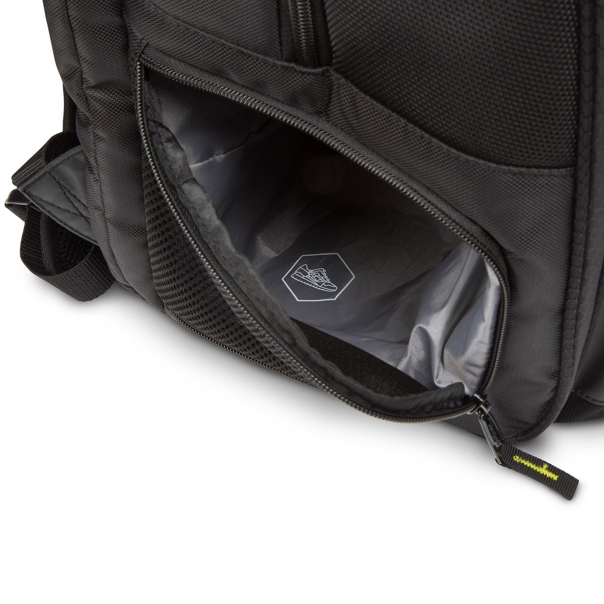 TARGUS Sac à dos Work + Play pour sports de raquettes et ordinateur portable jusque 15.6" - Noir et jaune
