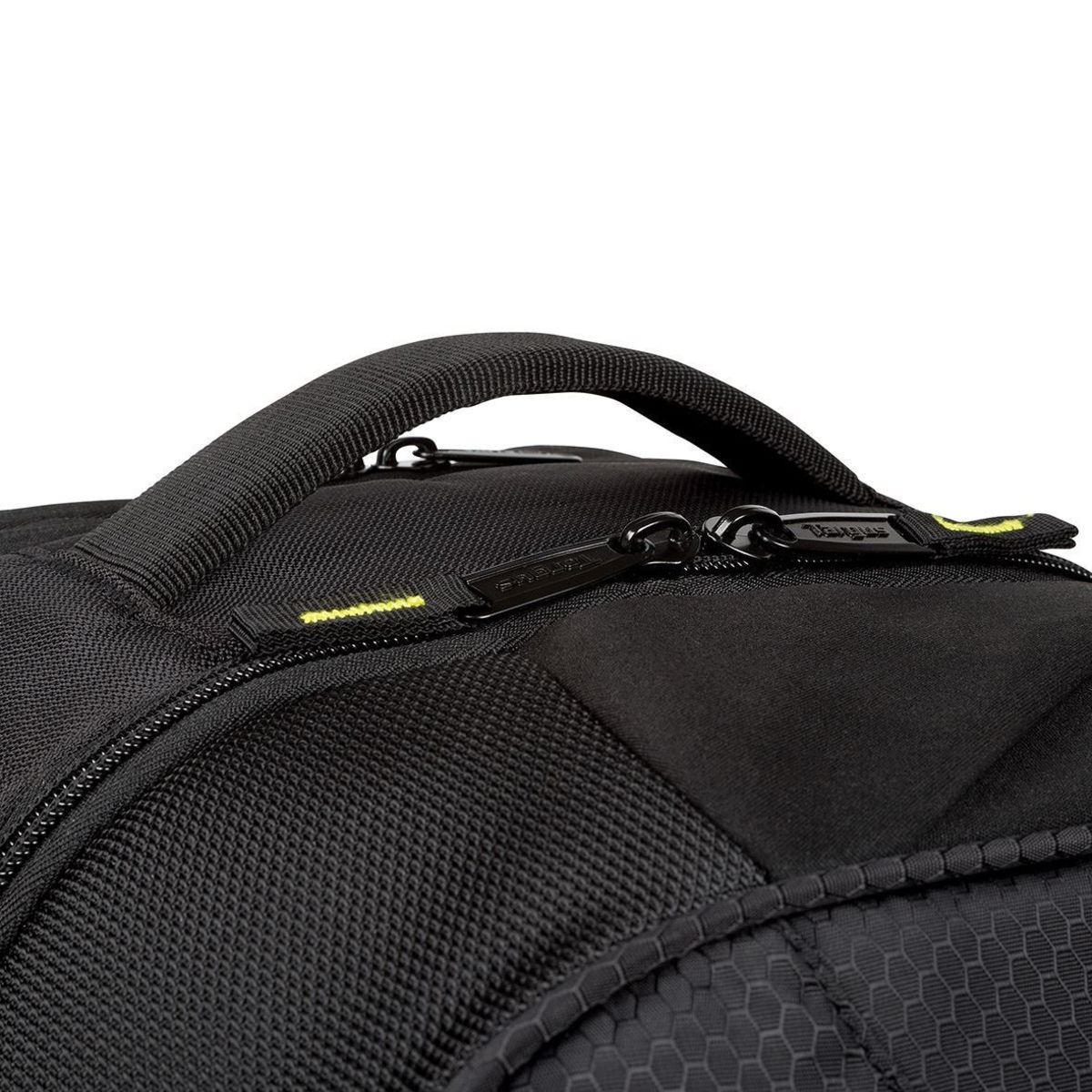 TARGUS Sac à dos Work + Play pour sports de raquettes et ordinateur portable jusque 15.6" - Noir et jaune
