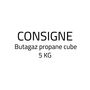 Voir la diapositive 2 : BUTAGAZ Butagaz Consigne de gaz propane cube 5kg 5kg