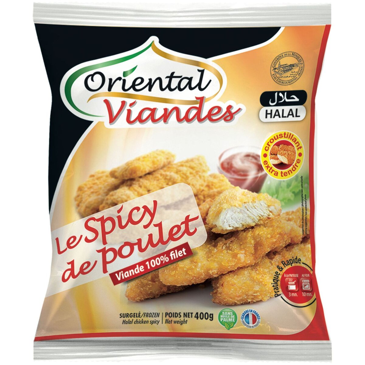 ORIENTAL Oriental Viandes Tenders de poulet spicy 400g 400g
