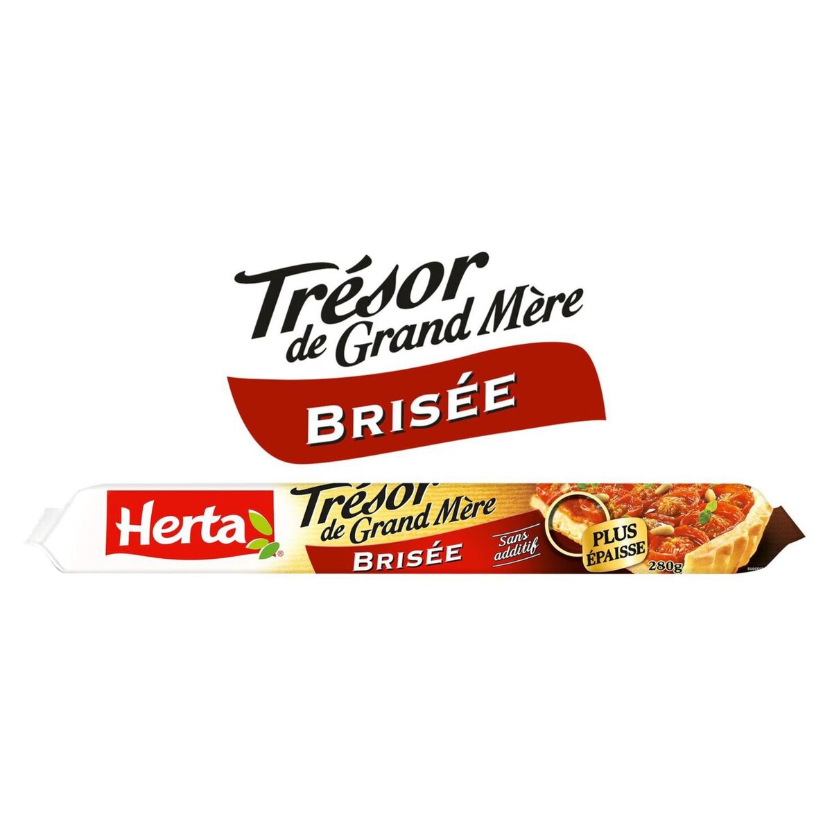 HERTA Pâte brisée trésor de grand-mère 280g