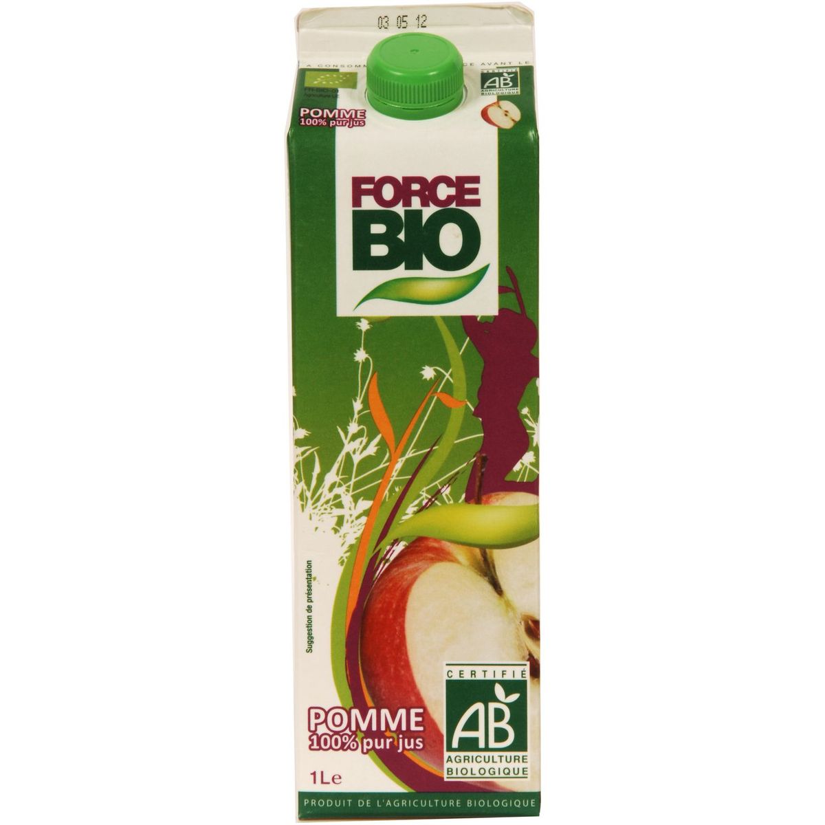 JUSTE PRESSÉ Pur jus de pommes 1L