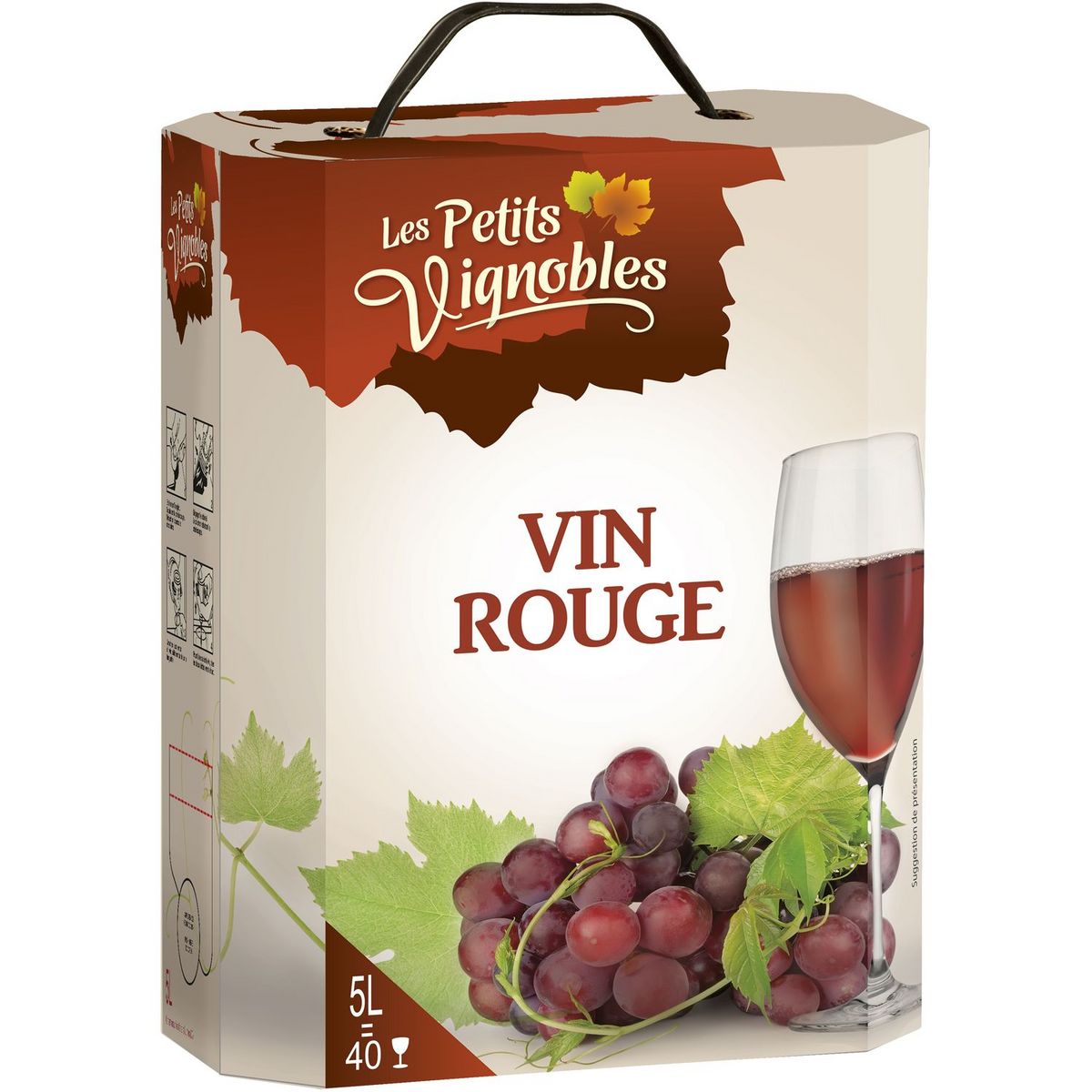 LES PETITS VIGNOBLES Espagne rouge 5L