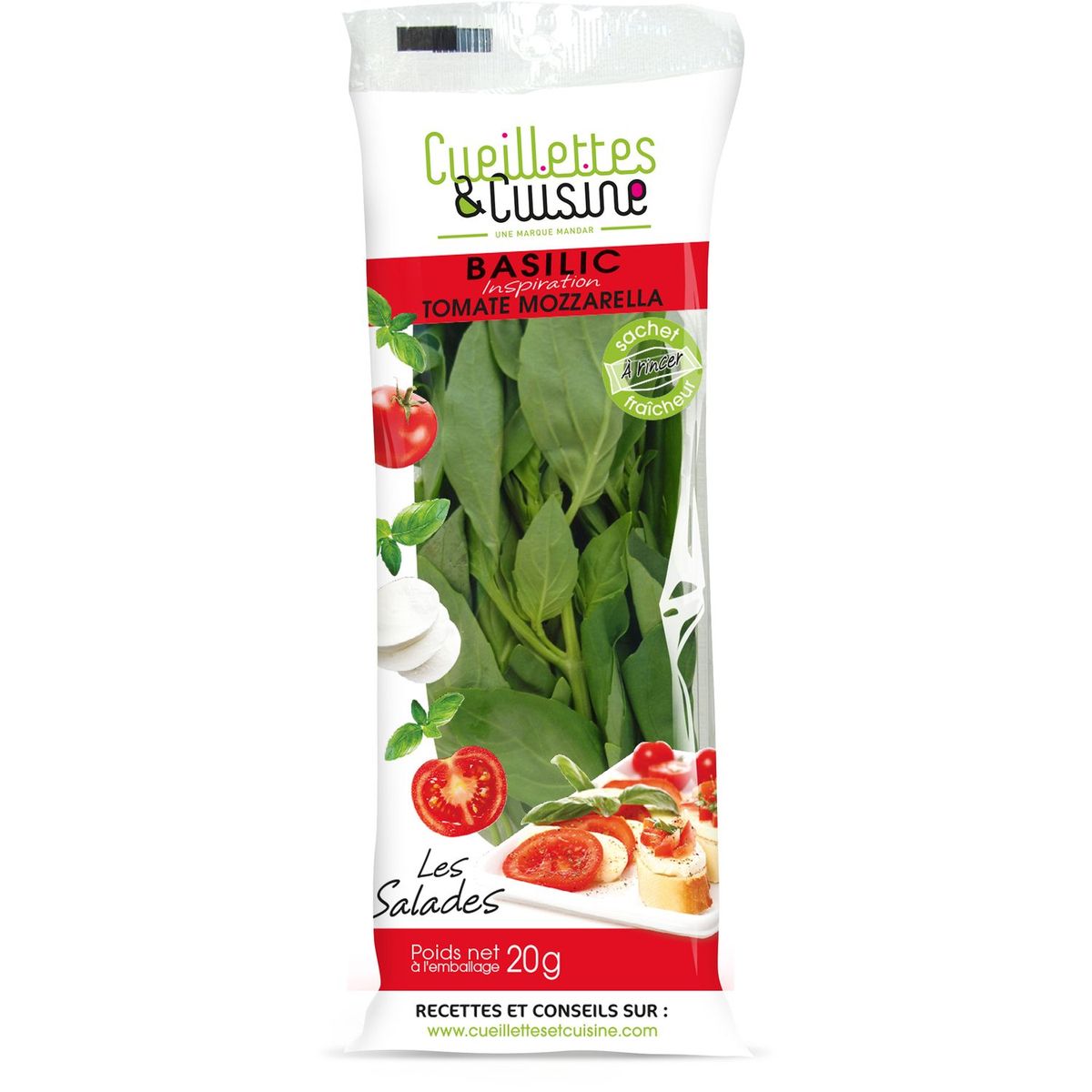 Basilic frais en barquette 20g