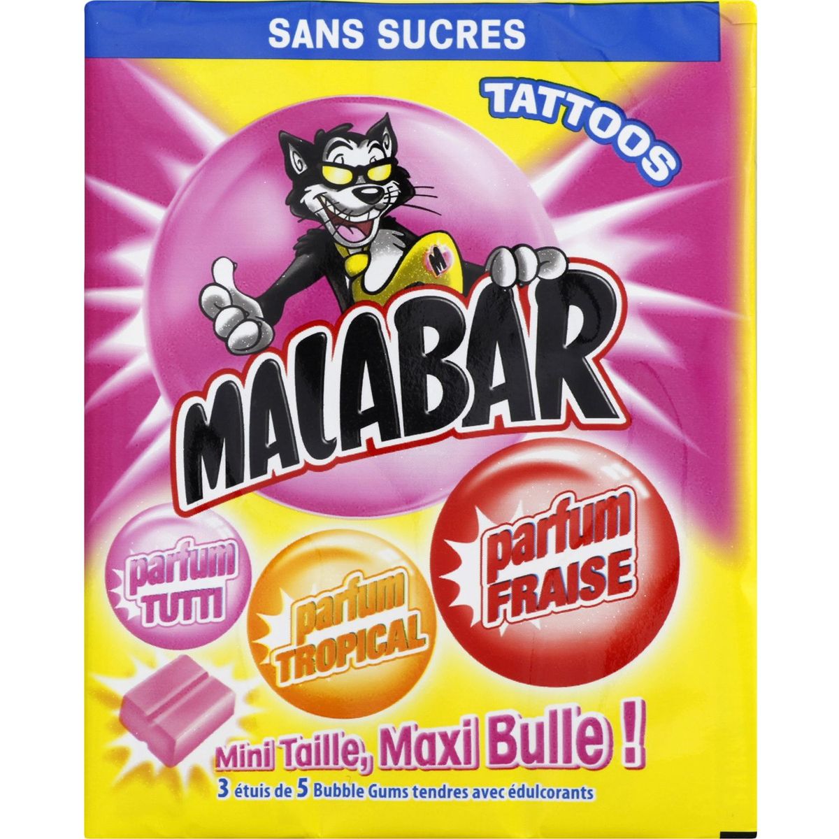 MALABAR Malabar pocket sans sucre 66g