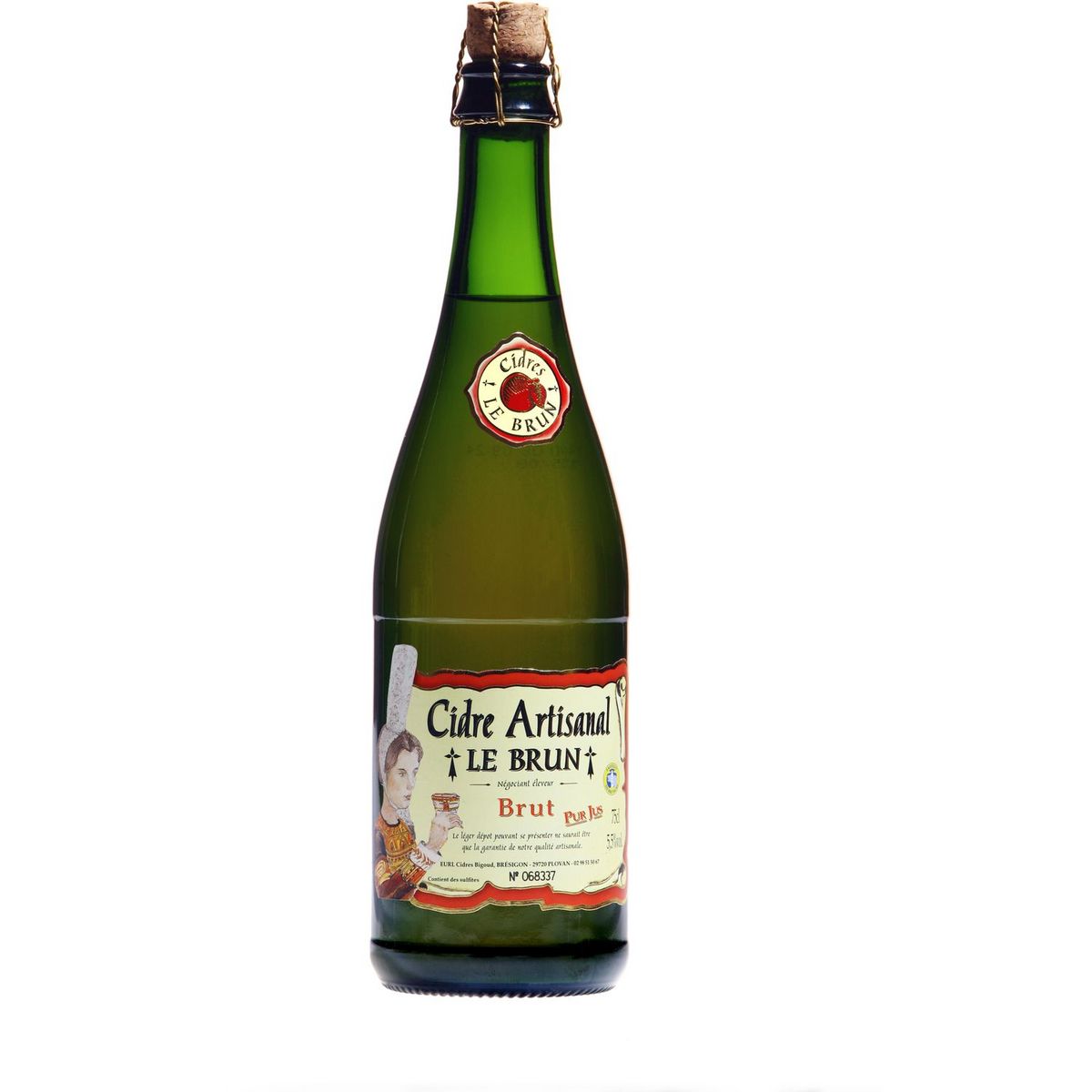 LE BRUN Cidre brut artisanal 5,5% 75cl