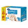 AUCHAN BABY Confort + couches taille 5 (11-25kg) 81 couches