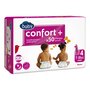 AUCHAN BABY Confort + couches taille 4 (7-18kg) 50 couches