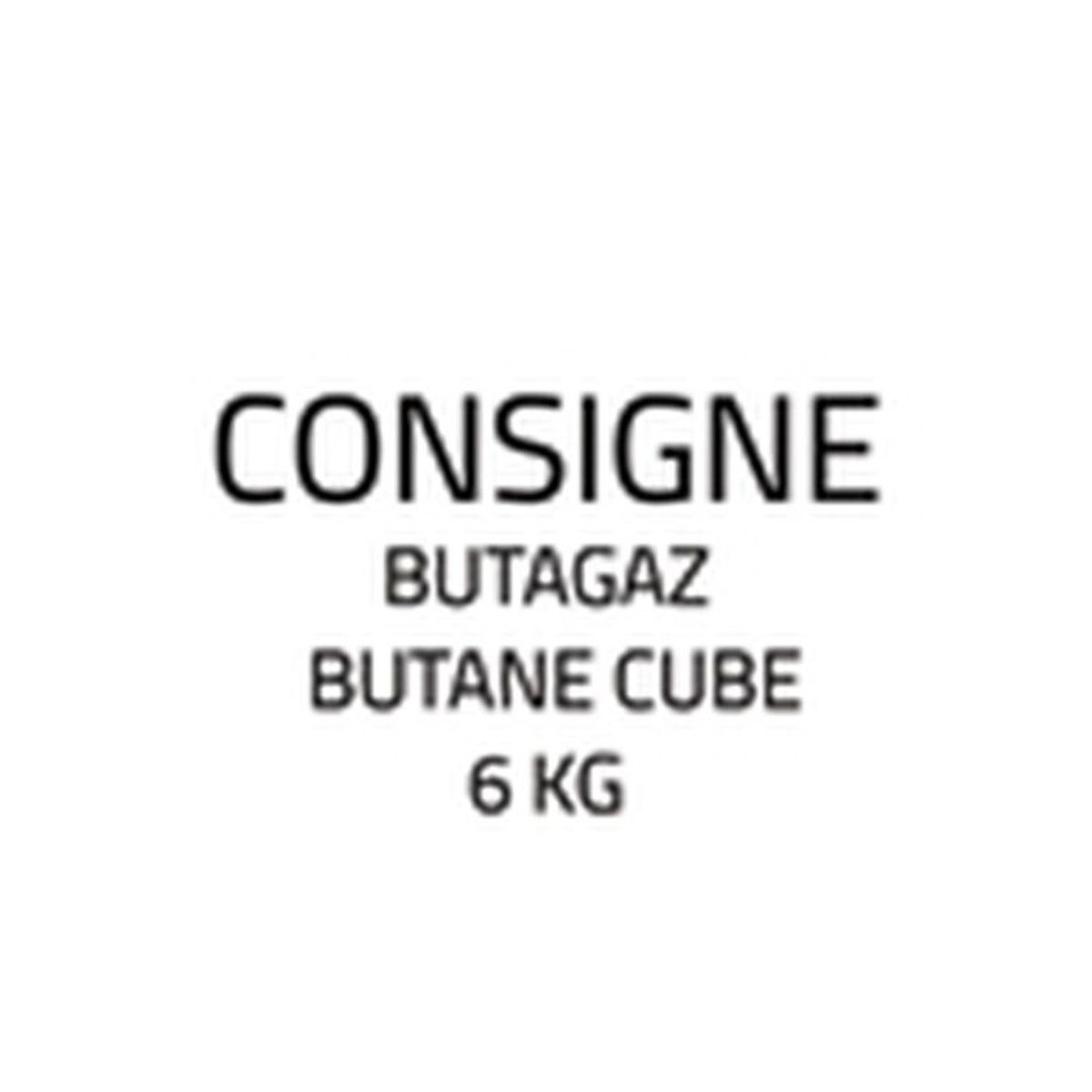 BUTAGAZ Butagaz butane cube 6 kgs 1 pièce