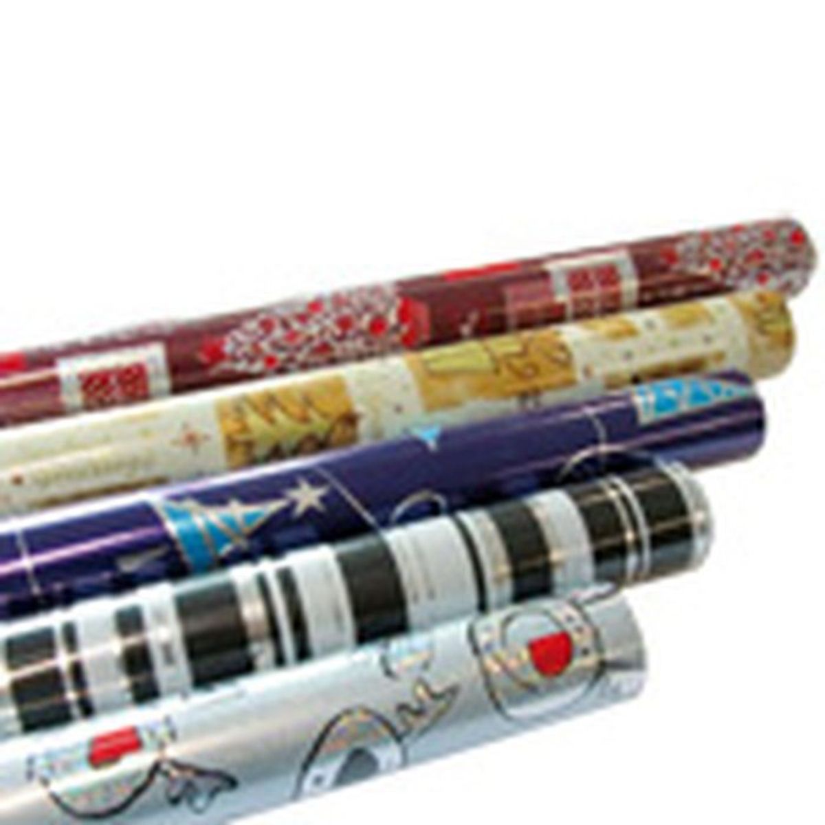 AUCHAN Auchan Papier cadeau maxi métal 10m x1 1 pièce