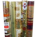 AUCHAN Auchan Papier cadeau métal 2x0,7m motifs assortis x1 1 pièce