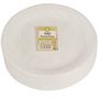 Voir la diapositive 2 : POUCE Pouce assiette en carton blanc 23cm x100