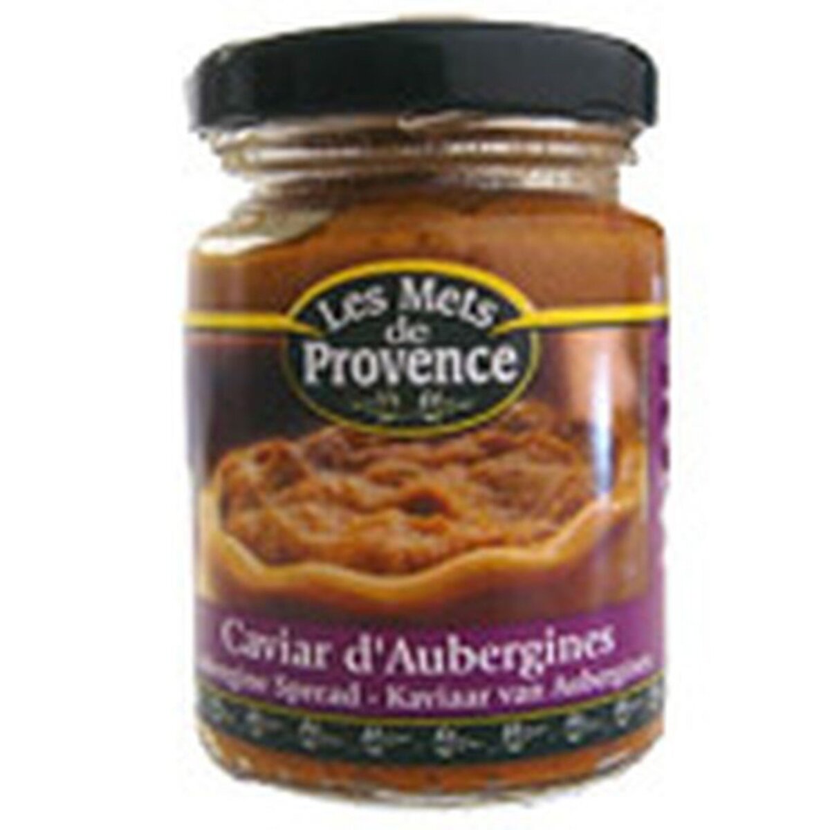 LES METS DE PROVENCE Les Mets de Provence caviar aubergine à l'huile d'olive 90g