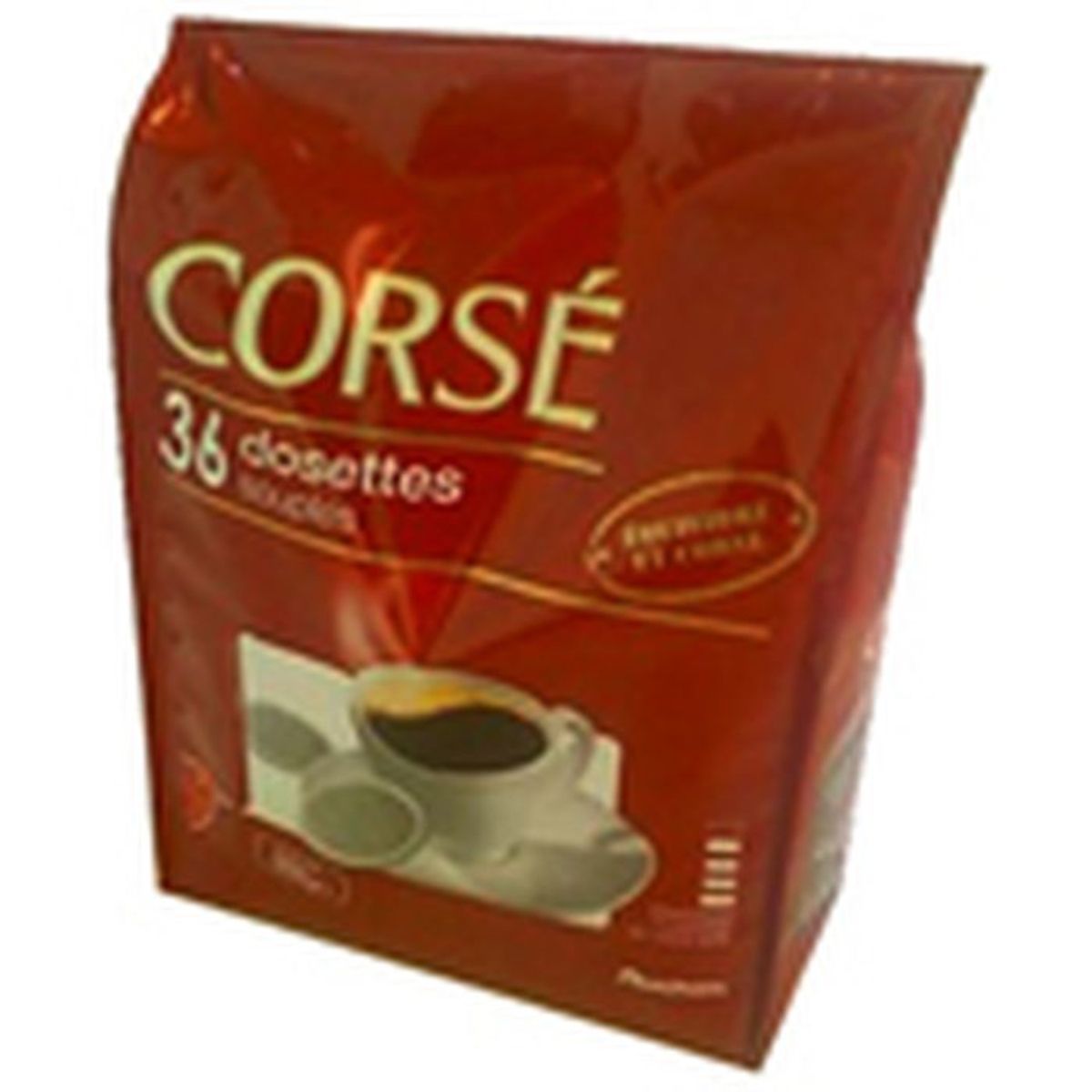 AUCHAN Auchan café corsé dosette x36 -250g