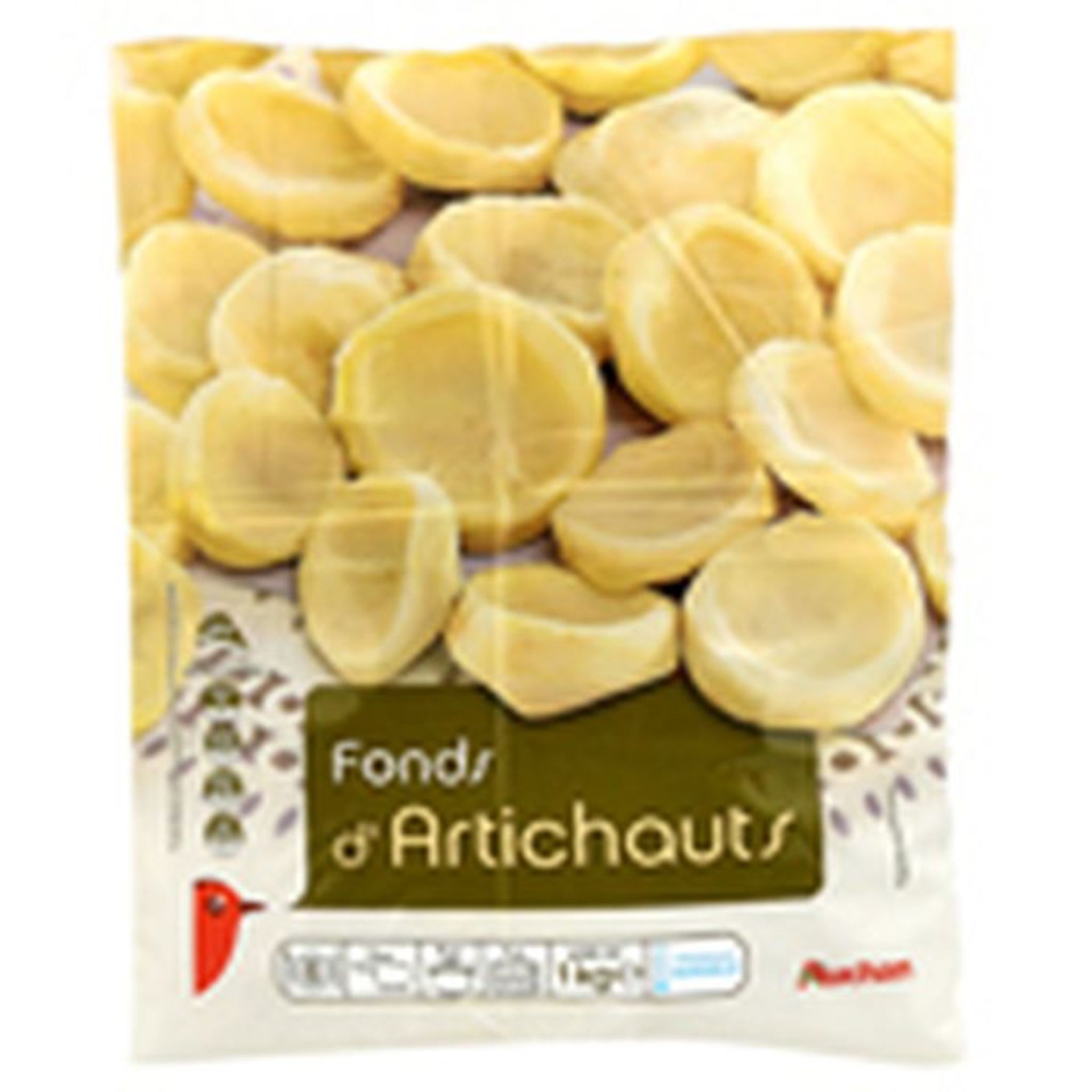 AUCHAN Auchan Fonds d'artichauts 1kg 1kg