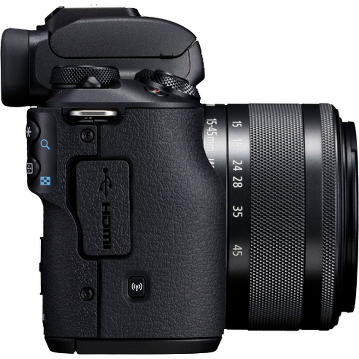 CANON Appareil Photo Hybride - EOS M50 - Noir + Objectif 15-45 mm