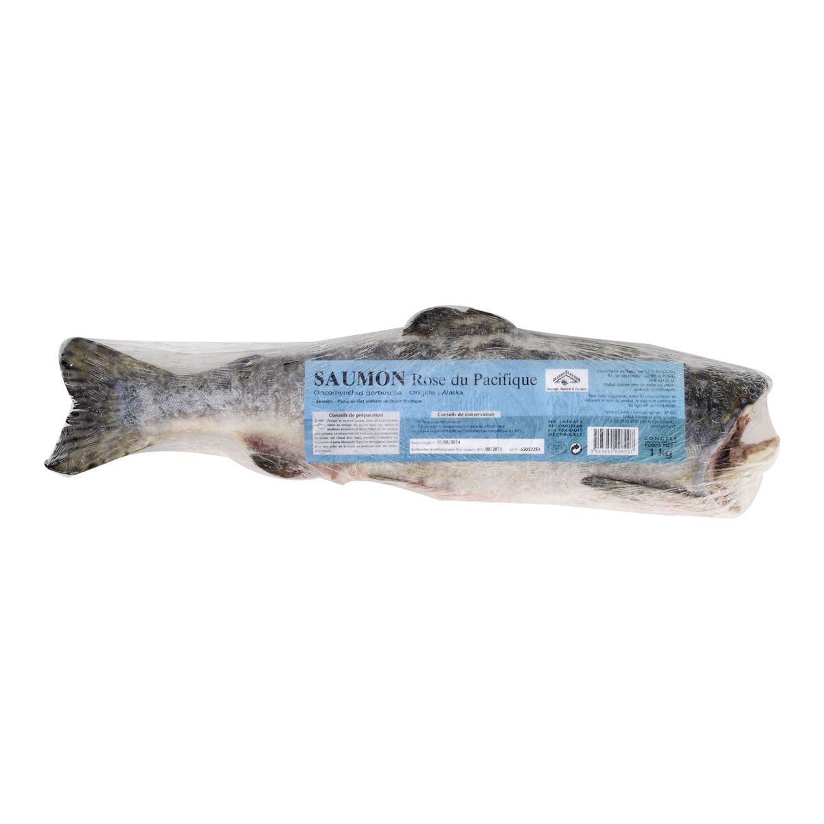 Saumon rose du Pacifique 1 Kg