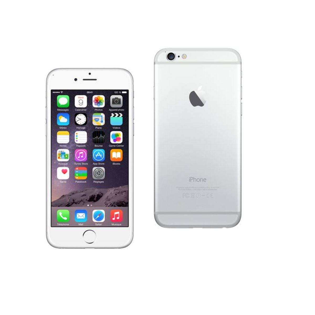 APPLE Iphone 6 Reconditionné Grade A+ - 64 Go - Argent - RIF