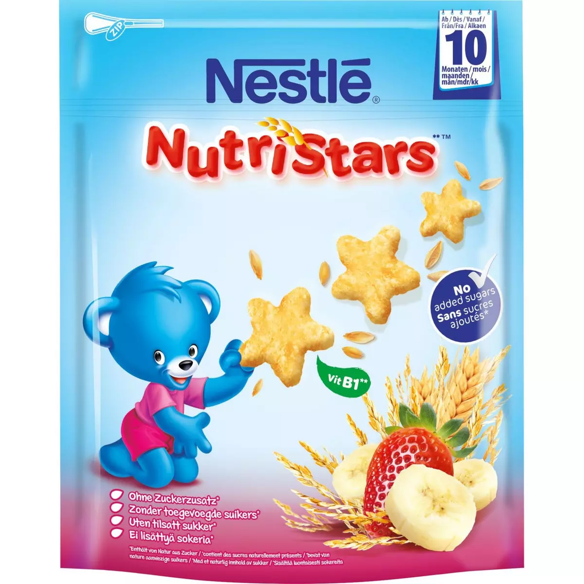 NESTLE Nestlé nutristar fraise 50g dès 10mois